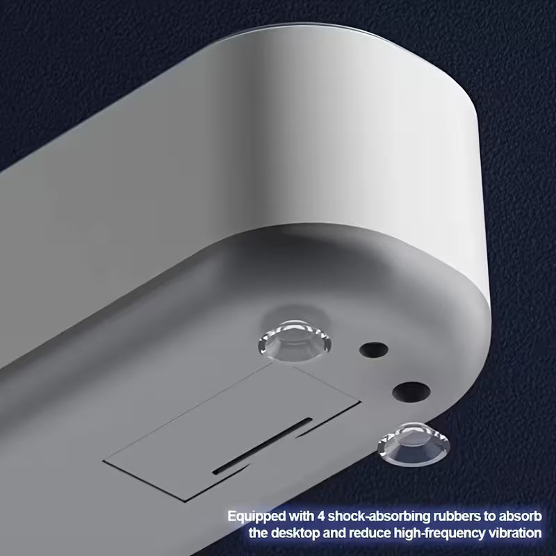 High-frequency glasses and jewelry cleaning device, multi-functional wireless cleaning device, easy to use, suitable for watches, bracelets, jewelry, dentures and makeup brushes - made of durable plastic